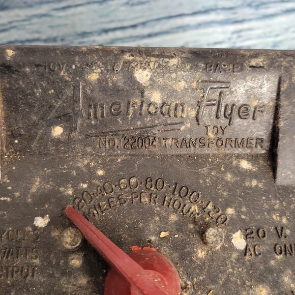 Vintage American Flyer lines train transformers UNTESTED parts - Picture 6 of 9